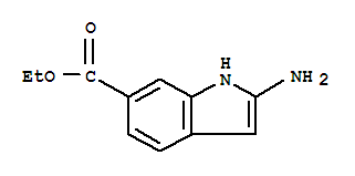 1H-indole-6-carboxylicacid,2-amino-,ethylester(9ci)Structure,412284-12-9Structure 1H-indole-6-carboxylicacid,2-amino-,ethylester(9ci) Structure,412284-12-9Structure