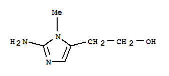 1H-imidazole-5-ethanol,2-amino-1-methyl-(9ci) Structure,412301-16-7Structure