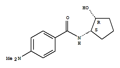 rel-(9ci)-4-(二甲基氨基)-n-[(1r,2s)-2-羥基環(huán)戊基]-苯甲酰胺結(jié)構(gòu)式_415693-13-9結(jié)構(gòu)式
