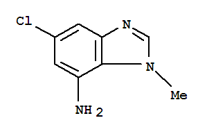 1H-benzimidazol-7-amine,5-chloro-1-methyl-(9ci)Structure,41687-14-3Structure 1H-benzimidazol-7-amine,5-chloro-1-methyl-(9ci) Structure,41687-14-3Structure