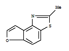(9ci)-2-甲基-呋喃并[3,2-e]苯并噻唑結(jié)構(gòu)式_425429-33-0結(jié)構(gòu)式