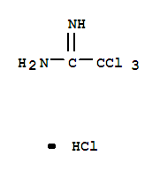 2,2,2-Trichloroethanimidamide hydrochlorideStructure,42563-97-3Structure 2,2,2-Trichloroethanimidamide hydrochloride Structure,42563-97-3Structure