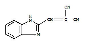 (9ci)-(1H-苯并咪唑-2-基亞甲基)-丙二腈結(jié)構(gòu)式_42579-99-7結(jié)構(gòu)式