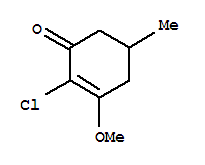 2-Cyclohexen-1-one, 2-chloro-3-methoxy-5-methyl-Structure,426834-97-1Structure 2-Cyclohexen-1-one, 2-chloro-3-methoxy-5-methyl- Structure,426834-97-1Structure