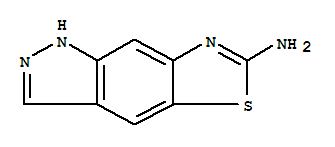 1H-pyrazolo[3,4-f]benzothiazol-6-amine(9ci) Structure,42783-08-4Structure