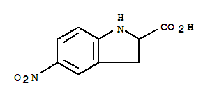 1H-indole-2-carboxylicacid,2,3-dihydro-5-nitro-(9ci)Structure,428861-44-3Structure 1H-indole-2-carboxylicacid,2,3-dihydro-5-nitro-(9ci) Structure,428861-44-3Structure