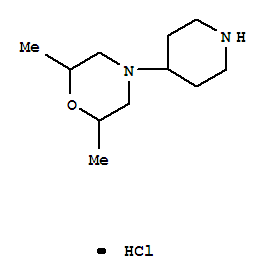 2,6-Dimethyl-4-piperidin-4-yl-morpholineStructure,436099-87-5Structure 2,6-Dimethyl-4-piperidin-4-yl-morpholine Structure,436099-87-5Structure