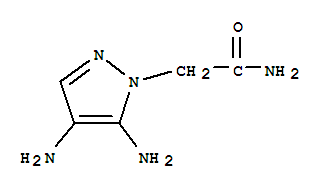1H-pyrazole-1-acetamide, 4,5-diamino-Structure,439902-03-1Structure 1H-pyrazole-1-acetamide, 4,5-diamino- Structure,439902-03-1Structure