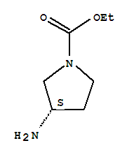 1-Pyrrolidinecarboxylicacid,3-amino-,ethylester,(3s)-(9ci)Structure,442873-99-6Structure 1-Pyrrolidinecarboxylicacid,3-amino-,ethylester,(3s)-(9ci) Structure,442873-99-6Structure