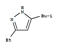1H-pyrazole, 3-ethyl-5-(2-methylpropyl)-Structure,442886-86-4Structure 1H-pyrazole, 3-ethyl-5-(2-methylpropyl)- Structure,442886-86-4Structure