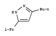 1H-pyrazole,3-butyl-5-(1-methylethyl)-(9ci)Structure,442887-08-3Structure 1H-pyrazole,3-butyl-5-(1-methylethyl)-(9ci) Structure,442887-08-3Structure