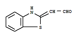 Acetaldehyde, 2(3h)-benzothiazolylidene-(9ci)Structure,4433-54-9Structure Acetaldehyde, 2(3h)-benzothiazolylidene-(9ci) Structure,4433-54-9Structure