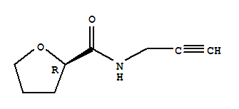 (2r)-(9ci)-四氫-n-2-丙炔-2-呋喃羧酰胺結構式_444587-26-2結構式