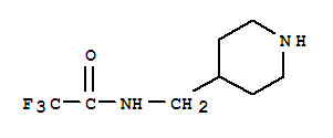 2,2,2-Trifluoro-n-piperidin-4-ylmethyl-acetamideStructure,444617-44-1Structure 2,2,2-Trifluoro-n-piperidin-4-ylmethyl-acetamide Structure,444617-44-1Structure