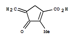 1-Cyclopentene-1-carboxylicacid,2-methyl-4-methylene-3-oxo-(9ci)Structure,444728-47-6Structure 1-Cyclopentene-1-carboxylicacid,2-methyl-4-methylene-3-oxo-(9ci) Structure,444728-47-6Structure