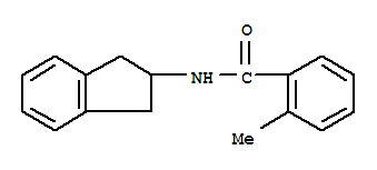 Benzamide, n-(2,3-dihydro-1h-inden-2-yl)-2-methyl-(9ci)Structure,450353-04-5Structure Benzamide, n-(2,3-dihydro-1h-inden-2-yl)-2-methyl-(9ci) Structure,450353-04-5Structure