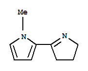 1H-pyrrole,2-(3,4-dihydro-2h-pyrrol-5-yl)-1-methyl-(9ci)Structure,453590-48-2Structure 1H-pyrrole,2-(3,4-dihydro-2h-pyrrol-5-yl)-1-methyl-(9ci) Structure,453590-48-2Structure