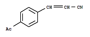 2-Propenenitrile, 3-(4-acetylphenyl)-(9ci)Structure,457602-70-9Structure 2-Propenenitrile, 3-(4-acetylphenyl)-(9ci) Structure,457602-70-9Structure