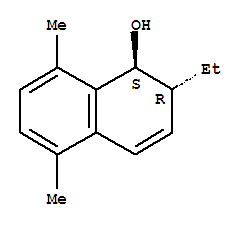 1-Naphthalenol,2-ethyl-1,2-dihydro-5,8-dimethyl-,(1s,2r)-(9ci)Structure,457625-25-1Structure 1-Naphthalenol,2-ethyl-1,2-dihydro-5,8-dimethyl-,(1s,2r)-(9ci) Structure,457625-25-1Structure