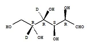 D-葡萄糖-4,5-d2結(jié)構(gòu)式_478529-48-5結(jié)構(gòu)式
