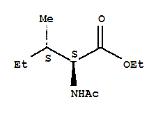 N-acetyl-l-isoleucine ethyl esterStructure,4819-22-1Structure N-acetyl-l-isoleucine ethyl ester Structure,4819-22-1Structure