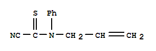 (7ci,8ci)-n-烯丙基-1-氰基硫代-甲酰苯胺結(jié)構(gòu)式_4953-85-9結(jié)構(gòu)式
