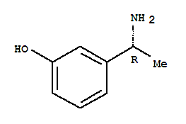 (R)-3-(1-氨基乙基)苯酚結(jié)構(gòu)式_518060-42-9結(jié)構(gòu)式