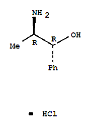 (1R,2r)-l-norpseudoephedrine hydrochlorideStructure,53643-20-2Structure (1R,2r)-l-norpseudoephedrine hydrochloride Structure,53643-20-2Structure
