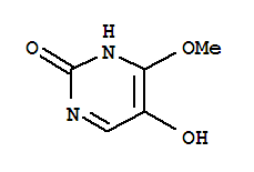 2(1H)-pyrimidinone, 5-hydroxy-4-methoxy-(9ci)Structure,55196-65-1Structure 2(1H)-pyrimidinone, 5-hydroxy-4-methoxy-(9ci) Structure,55196-65-1Structure