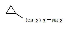CyclopropanepropanamineStructure,5648-88-4Structure Cyclopropanepropanamine Structure,5648-88-4Structure