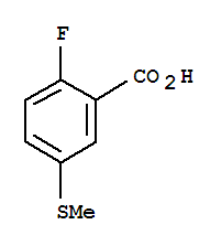 2-Fluoro-5-(methylthio)benzoic acidStructure,57318-98-6Structure 2-Fluoro-5-(methylthio)benzoic acid Structure,57318-98-6Structure