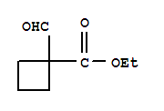 Cyclobutanecarboxylic acid, 1-formyl-, ethyl esterStructure,57742-93-5Structure Cyclobutanecarboxylic acid, 1-formyl-, ethyl ester Structure,57742-93-5Structure