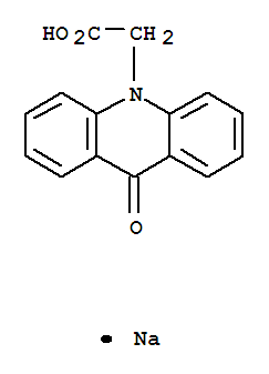 2-(9-氧代吖啶-10-基)乙酸結(jié)構(gòu)式_58880-43-6結(jié)構(gòu)式