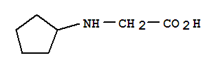 (Cyclopentylamino)acetic acidStructure,58988-41-3Structure (Cyclopentylamino)acetic acid Structure,58988-41-3Structure