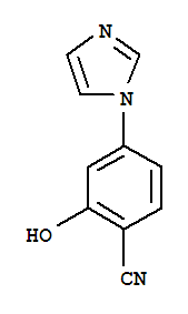 2-Hydroxy-4-imidazol-1-yl-benzonitrileStructure,594813-32-8Structure 2-Hydroxy-4-imidazol-1-yl-benzonitrile Structure,594813-32-8Structure