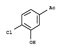 Ethanone, 1-(4-chloro-3-hydroxyphenyl)-Structure,61124-56-9Structure Ethanone, 1-(4-chloro-3-hydroxyphenyl)- Structure,61124-56-9Structure