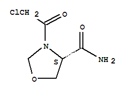 (4s)-(9ci)-3-(氯乙酰基)-4-噁唑啉羧酰胺結(jié)構(gòu)式_637018-77-0結(jié)構(gòu)式