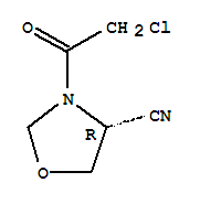 (4r)-(9ci)-3-(氯乙?；?-4-噁唑啉甲腈結(jié)構(gòu)式_637018-78-1結(jié)構(gòu)式