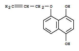 1,4-Naphthalenediol, 5-(2-propenyloxy)-(9ci)Structure,637738-92-2Structure 1,4-Naphthalenediol, 5-(2-propenyloxy)-(9ci) Structure,637738-92-2Structure