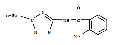 Benzamide, 2-methyl-n-(2-propyl-2h-tetrazol-5-yl)-(9ci)Structure,638145-76-3Structure Benzamide, 2-methyl-n-(2-propyl-2h-tetrazol-5-yl)-(9ci) Structure,638145-76-3Structure