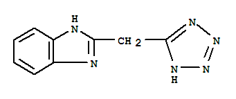 1H-benzimidazole,2-(1h-tetrazol-5-ylmethyl)-(9ci)Structure,63927-87-7Structure 1H-benzimidazole,2-(1h-tetrazol-5-ylmethyl)-(9ci) Structure,63927-87-7Structure