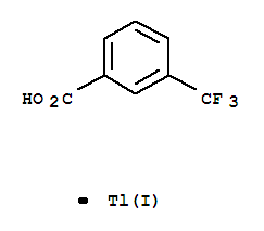 M-三氟甲基苯甲酸鉈(I)鹽結構式_63980-13-2結構式