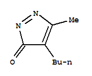 3H-pyrazol-3-one,4-butyl-5-methyl-Structure,64076-81-9Structure 3H-pyrazol-3-one,4-butyl-5-methyl- Structure,64076-81-9Structure