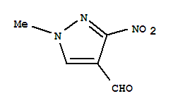 1H-pyrazole-4-carboxaldehyde, 1-methyl-3-nitro-(9ci)Structure,64182-15-6Structure 1H-pyrazole-4-carboxaldehyde, 1-methyl-3-nitro-(9ci) Structure,64182-15-6Structure