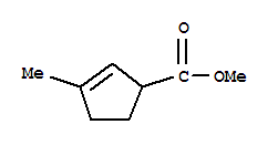2-Cyclopentene-1-carboxylicacid,3-methyl-,methylester(9ci)Structure,64187-84-4Structure 2-Cyclopentene-1-carboxylicacid,3-methyl-,methylester(9ci) Structure,64187-84-4Structure