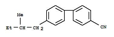 4-異-戊基-聯(lián)苯甲腈結(jié)構(gòu)式_64240-67-1結(jié)構(gòu)式