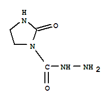 2-氧代-1-咪唑烷甲酰肼結(jié)構(gòu)式_64341-24-8結(jié)構(gòu)式