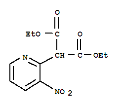 Diethyl 2-(3-nitropyridin-2-yl)malonateStructure,64362-41-0Structure Diethyl 2-(3-nitropyridin-2-yl)malonate Structure,64362-41-0Structure
