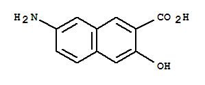 2-Naphthalenecarboxylicacid,7-amino-3-hydroxy-(9ci)Structure,64863-13-4Structure 2-Naphthalenecarboxylicacid,7-amino-3-hydroxy-(9ci) Structure,64863-13-4Structure