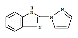 1H-benzimidazole,2-(1h-pyrazol-1-yl)-(9ci)Structure,6488-88-6Structure 1H-benzimidazole,2-(1h-pyrazol-1-yl)-(9ci) Structure,6488-88-6Structure